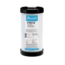 ► Картридж зі спресованого активованого вугілля Ecosoft 4,5"х10" • Краща ціна в Борисполі, Воронькові • Купити в магазині ПРО100
