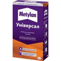 ► Клей для шпалер Metylan універсальний 250 г • Краща ціна в Борисполі, Воронькові • Купити в магазині ПРО100БУД