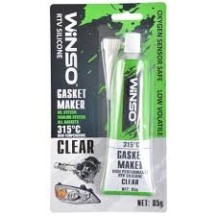 ► Герметик WINSO Gasket Maker  85 г +350°C прозорий • Краща ціна в Борисполі, Воронькові • Купити в магазині ПРО100БУД