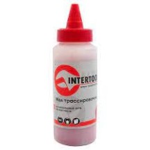 ► Крейда трасувальна INTERTOOL 115 г червона • Краща ціна в Борисполі, Воронькові • Купити в магазині ПРО100БУД