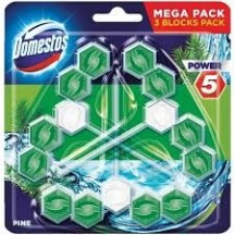 ► Блок для очищення унітазу Domestos 3 х 55 г • Краща ціна в Борисполі, Воронькові • Купити в магазині ПРО100БУД