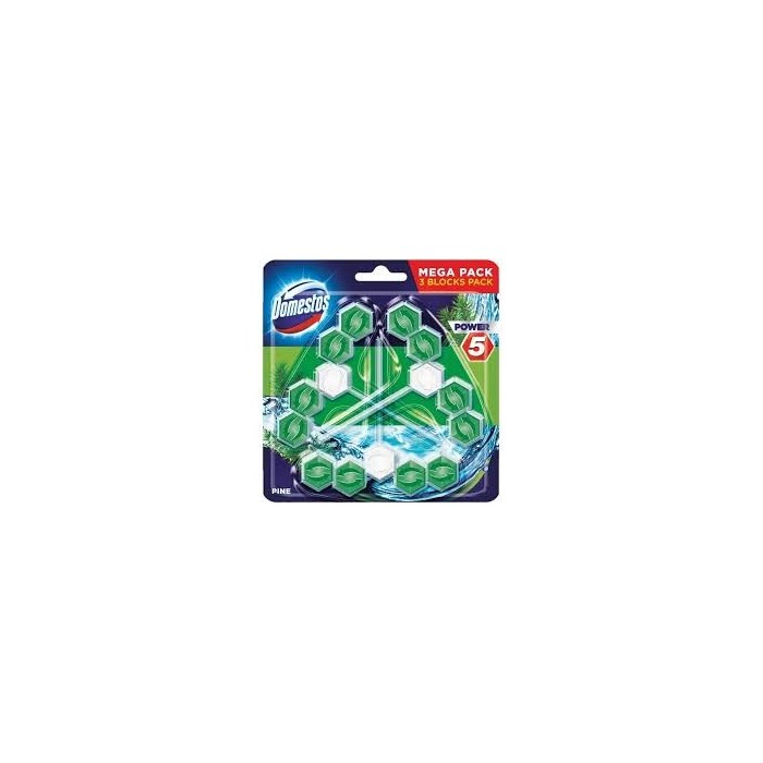 Блок для очищення унітазу Domestos 3 х 55 г