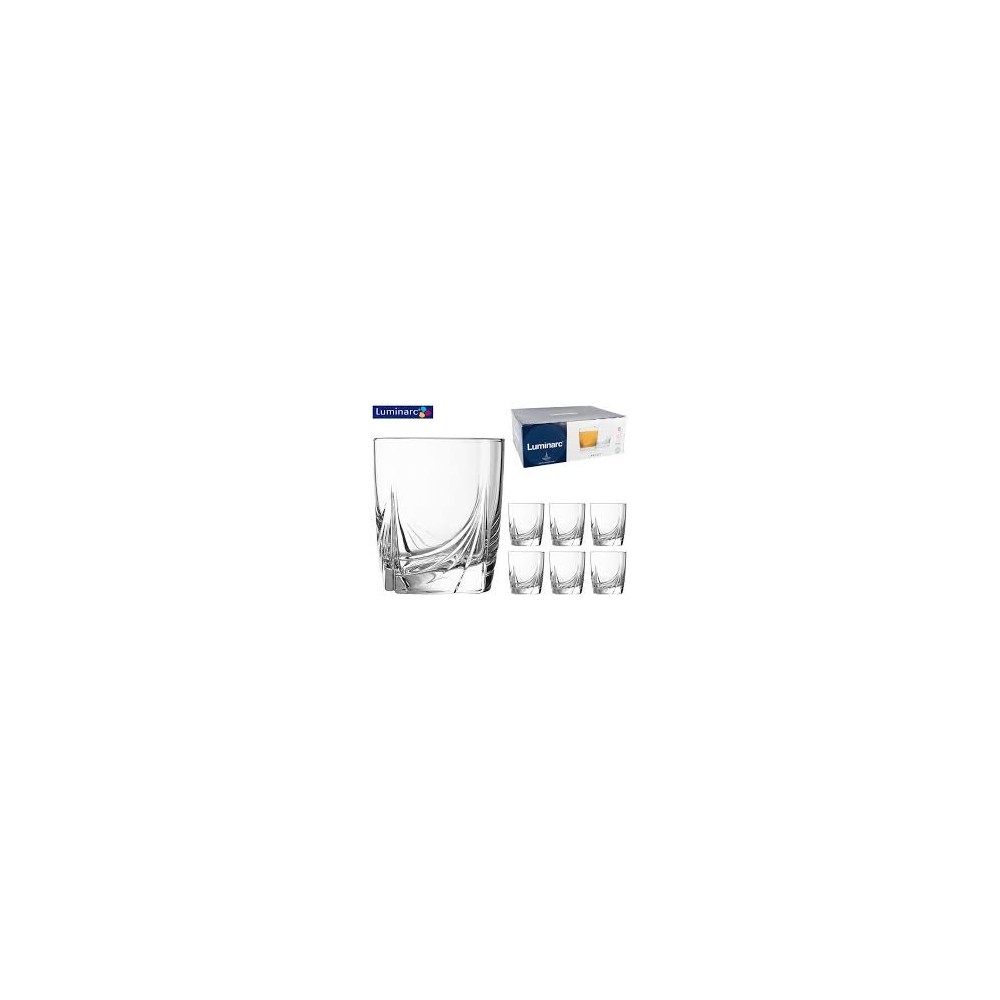► Набір склянок низьких Luminarc Ascot 300 мл, 6 шт • Краща ціна в Борисполі, Воронькові • Купити в магазині ПРО100БУД