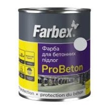 ► Фарба Farbex для бетонних підлог ProBeton 2,8 кг світло-сіра • Краща ціна в Борисполі, Воронькові • Купити в магазині ПРО100БУ