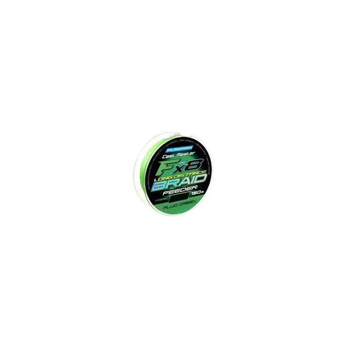 Шнур CAST MASTER Long Distance Feeder X8 Fluo Green 150m 0,16mm, CMLDF_016