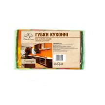 ► Губки кухонні Clean House Стандарт 5 шт • Краща ціна в Борисполі, Воронькові • Купити в магазині ПРО100БУД