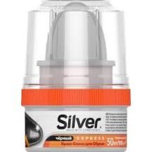 ► Крем-блиск для взуття Silver 50 мл чорний • Краща ціна в Борисполі, Воронькові • Купити в магазині ПРО100БУД