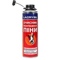 ► Очисник монтажної піни LACRYSIL 500мл • Краща ціна в Борисполі, Воронькові • Купити в магазині ПРО100БУД