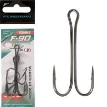 ► Гачок подвійний Flagman F-90 Double Hook №1 • Краща ціна в Борисполі, Воронькові • Купити в магазині ПРО100БУД