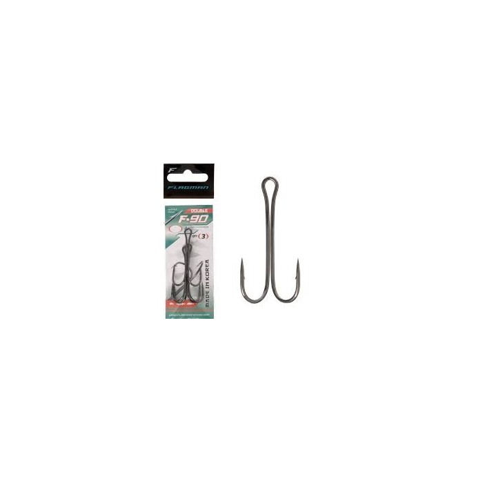 Гачок подвійний Flagman F-90 Double Hook №1