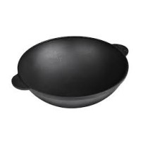 ► Сковорідка чавунна WOK ТМ Брізол 300 х 103 мм 4,7 л  • Краща ціна в Борисполі, Воронькові • Купити в магазині ПРО100БУД