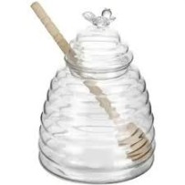 ► Банка для меду Led Honey 480 мл з бамбук ложкою • Краща ціна в Борисполі, Воронькові • Купити в магазині ПРО100БУД