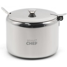 ► Цукорниця Bravo Chef  з ложкою 9,5 см • Краща ціна в Борисполі, Воронькові • Купити в магазині ПРО100БУД