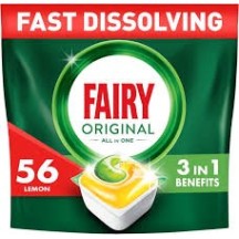 ► Капсули для пмм Fairy 56 шт • Краща ціна в Борисполі, Воронькові • Купити в магазині ПРО100БУД