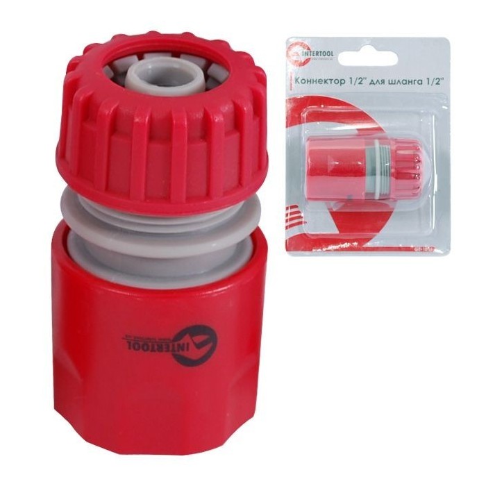 Конектор для шланга 1/2 INTERTOOL
