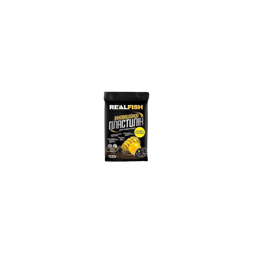Пластилін Real Fish Солодка кукурудза 500g