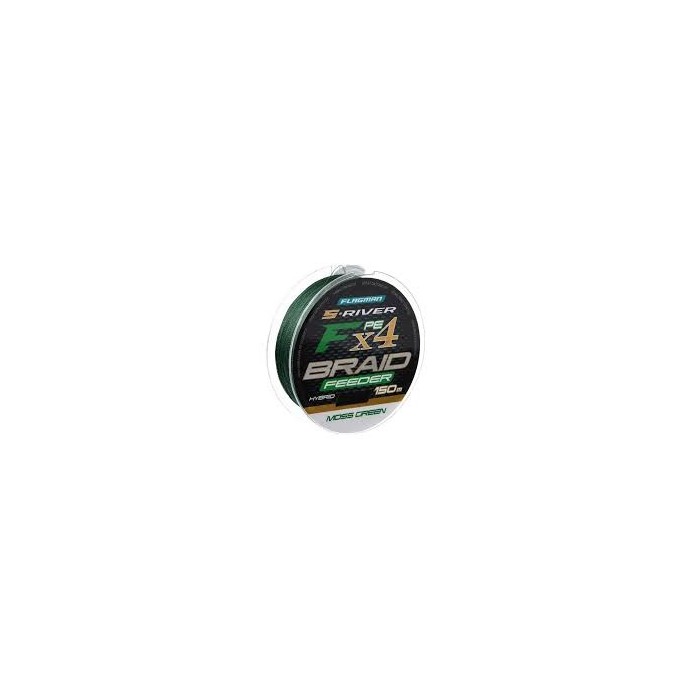 Шнур S-RIVER PE BRAID Hybrid F х4 FEEDER 150 m 0.18 mm