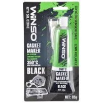 ► Герметик WINSO Gasket Maker  85 г +350°C чорний • Краща ціна в Борисполі, Воронькові • Купити в магазині ПРО100БУД