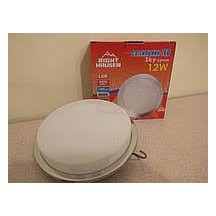 ► Світильник вбудований RIGHT HOUSEN LED PANEL Sky хром 12W • Краща ціна в Борисполі, Воронькові • Купити в магазині ПРО100БУД