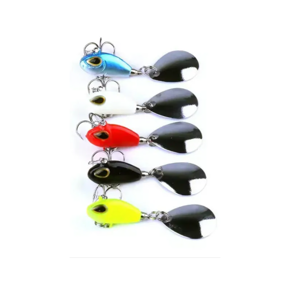 ► Набір тейл спіннерів FOX Jig Stream Spinner 11.5g (5 шт • Краща ціна в Борисполі, Воронькові • Купити в магазині ПРО100БУД