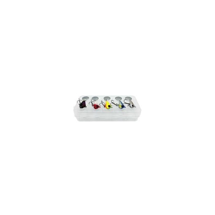 Набір тейл спіннерів FOX Jig Tail Spinner Kit 16g (5 шт приманок + коробка)