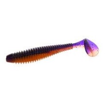 ► Віброхвіст Flagman MYSTIC FISH FAT 2.8" №0502 Violet/Orange, FMFF28-0502 • Краща ціна в Борисполі, Воронькові • Купити в магаз