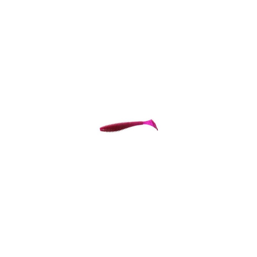 ► Віброхвіст Flagman MYSTIC FISH FAT 3.8" №1 Violet Lime Belly, FMFF38-1 • Краща ціна в Борисполі, Воронькові • Купити в магазин