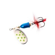 ► Блешня обертова Flagman Black Fire-Acoustic №4  11g color 312, FBFA-110-312 • Краща ціна в Борисполі, Воронькові • Купити в ма