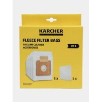 ► Фільтр-мішки неткані VC 2 Premium KARCHER 5 шт в уп. • Краща ціна в Борисполі, Воронькові • Купити в магазині ПРО100БУД
