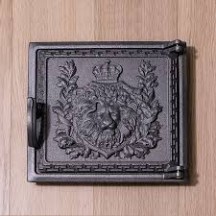 ► Дверцята чавунні топочні Лев 270 х 290 мм • Краща ціна в Борисполі, Воронькові • Купити в магазині ПРО100БУД