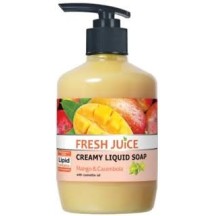 ► Рідке мило Fresh Juice Манго та карамбола 460 мл  • Краща ціна в Борисполі, Воронькові • Купити в магазині ПРО100БУД