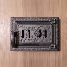► Дверцята чавунні піддувні Дубок 180 х 260 мм • Краща ціна в Борисполі, Воронькові • Купити в магазині ПРО100БУД