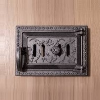 ► Дверцята чавунні піддувні Дубок 180 х 260 мм • Краща ціна в Борисполі, Воронькові • Купити в магазині ПРО100БУД