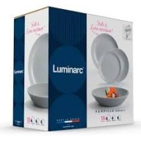 ► Набір посуду Luminarc Pampille Granit 18 пр • Краща ціна в Борисполі, Воронькові • Купити в магазині ПРО100БУД