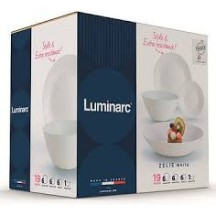► Набір посуду Luminarc Zelie 19 пр • Краща ціна в Борисполі, Воронькові • Купити в магазині ПРО100БУД