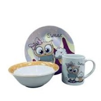 ► Набір посуду дитячого Limited Edition LITTLE SWEET OWL • Краща ціна в Борисполі, Воронькові • Купити в магазині ПРО100БУД