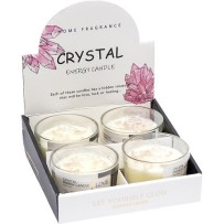 ► Свічка ароматична Crystal Energy Candle у склянці 9*7см 445г • Краща ціна в Борисполі, Воронькові • Купити в магазині ПРО100БУ