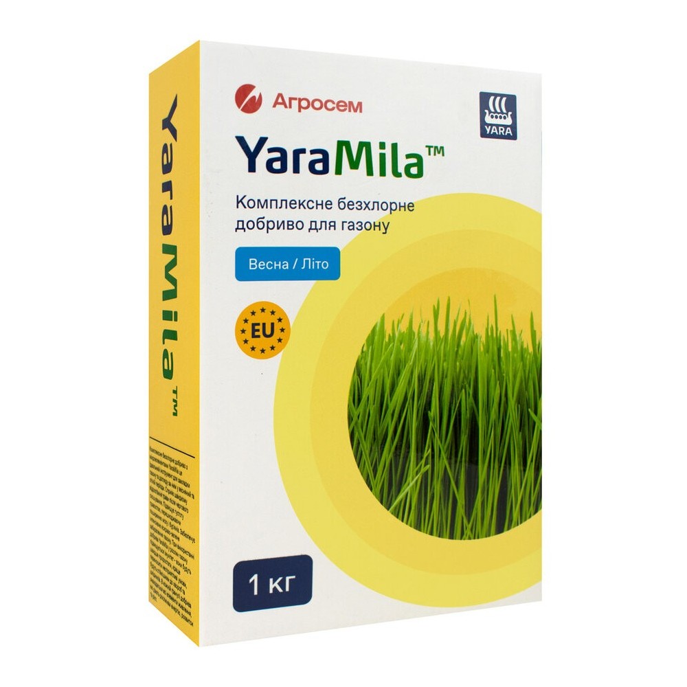 ► Добриво Yara Mila безхлорне для газону 1 кг • Краща ціна в Борисполі, Воронькові • Купити в магазині ПРО100БУД
