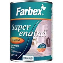 Емаль Farbex ПФ-115 П біла глянсова 0,25 кг