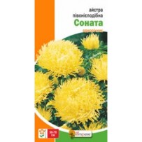 ► Насіння "Айстра китайська півон. Соната", 0,3г • Краща ціна в Борисполі, Воронькові • Купити в магазині ПРО100БУД
