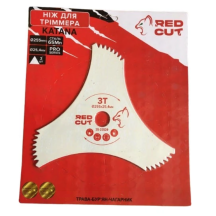 ► Ніж для мотокоси Red Cut 255 х 25,4 х 3Т KATANA • Краща ціна в Борисполі, Воронькові • Купити в магазині ПРО100БУД