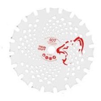 ► Ніж для мотокоси Red Cut 255 х 25,4 х 40Т двохсторонні зуби • Краща ціна в Борисполі, Воронькові • Купити в магазині ПРО100БУД