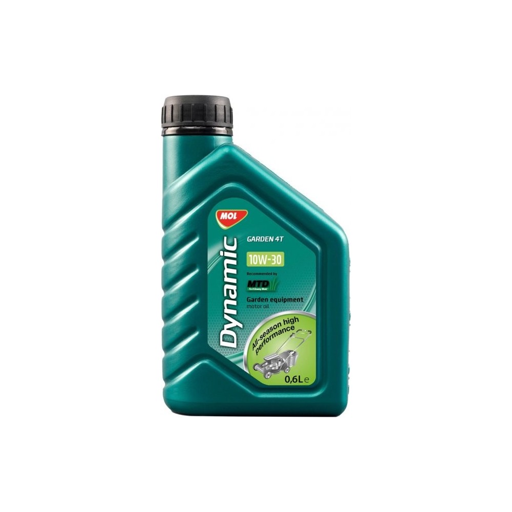 ► Моторна олива MOL 10 W 30 Dynamic Garden 4T 0.6 л • Краща ціна в Борисполі, Воронькові • Купити в магазині ПРО100БУД
