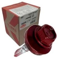Саморіз покрівельний 4,8 х 19 мм RAL-3005 (250 шт) KLIMAS