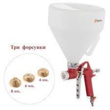 ► Пістолет для нанесення штукатурки INTERTOOL РТ-0402 • Краща ціна в Борисполі, Воронькові • Купити в магазині ПРО100БУД