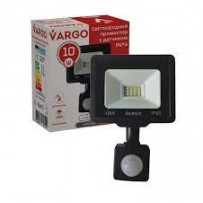 Прожектор VARGO LED 10W з датчиком руху