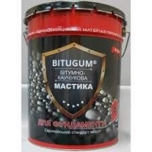 Мастика бітумно-каучукова Bitugum 5 кг