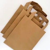 Пакет паперовий крафт 25 х 15 х 34 см