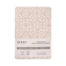 Комплект постільної білизни євро Sohо 200 х 220 Grandeco Cream