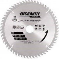 ► Диск пильний по дереву GRANITE 180 х 22.2 х 60T • Краща ціна в Борисполі, Воронькові • Купити в магазині ПРО100БУД